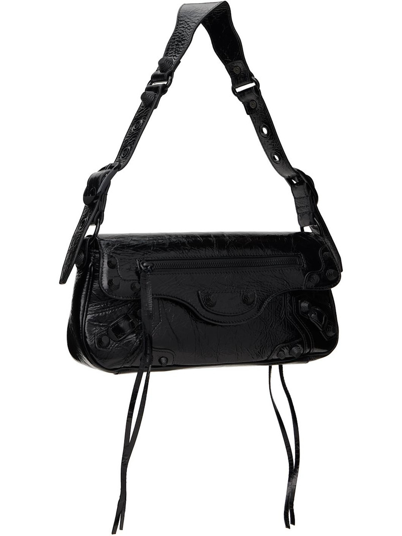 BALENCIAGA Black 'Le Cagole' Small Sling Bag outlook