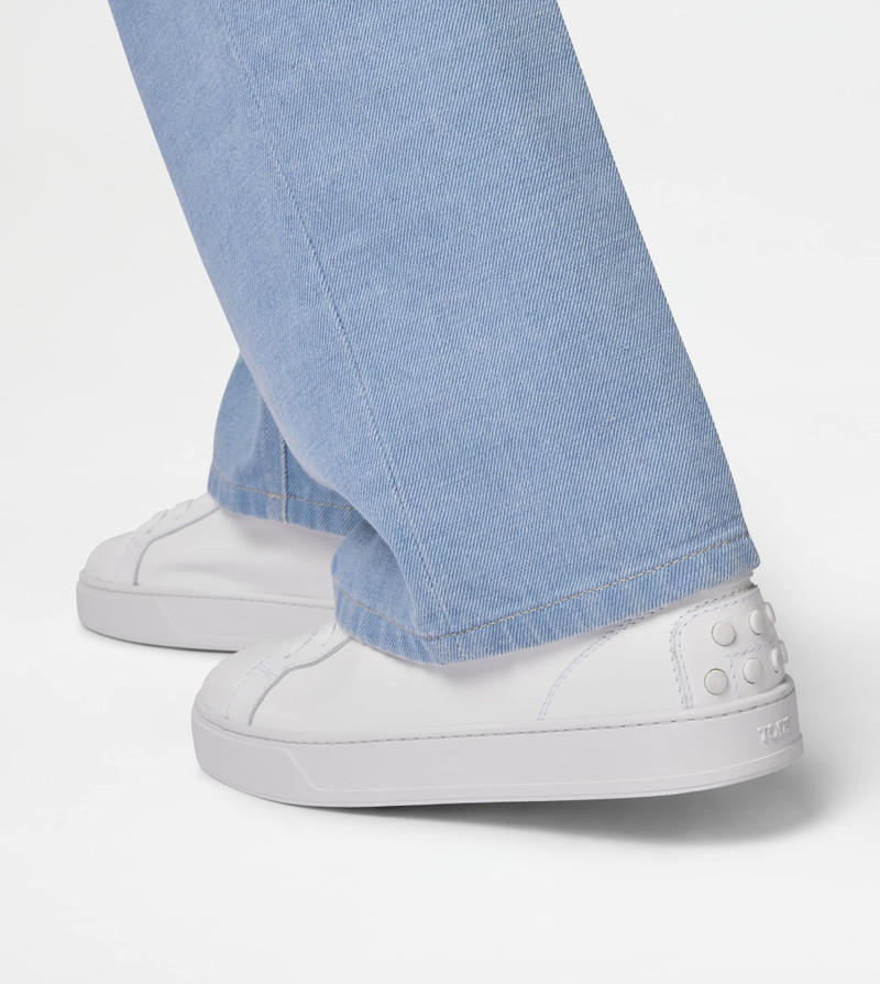 Tod's SNEAKERS IN LEATHER - WHITE outlook