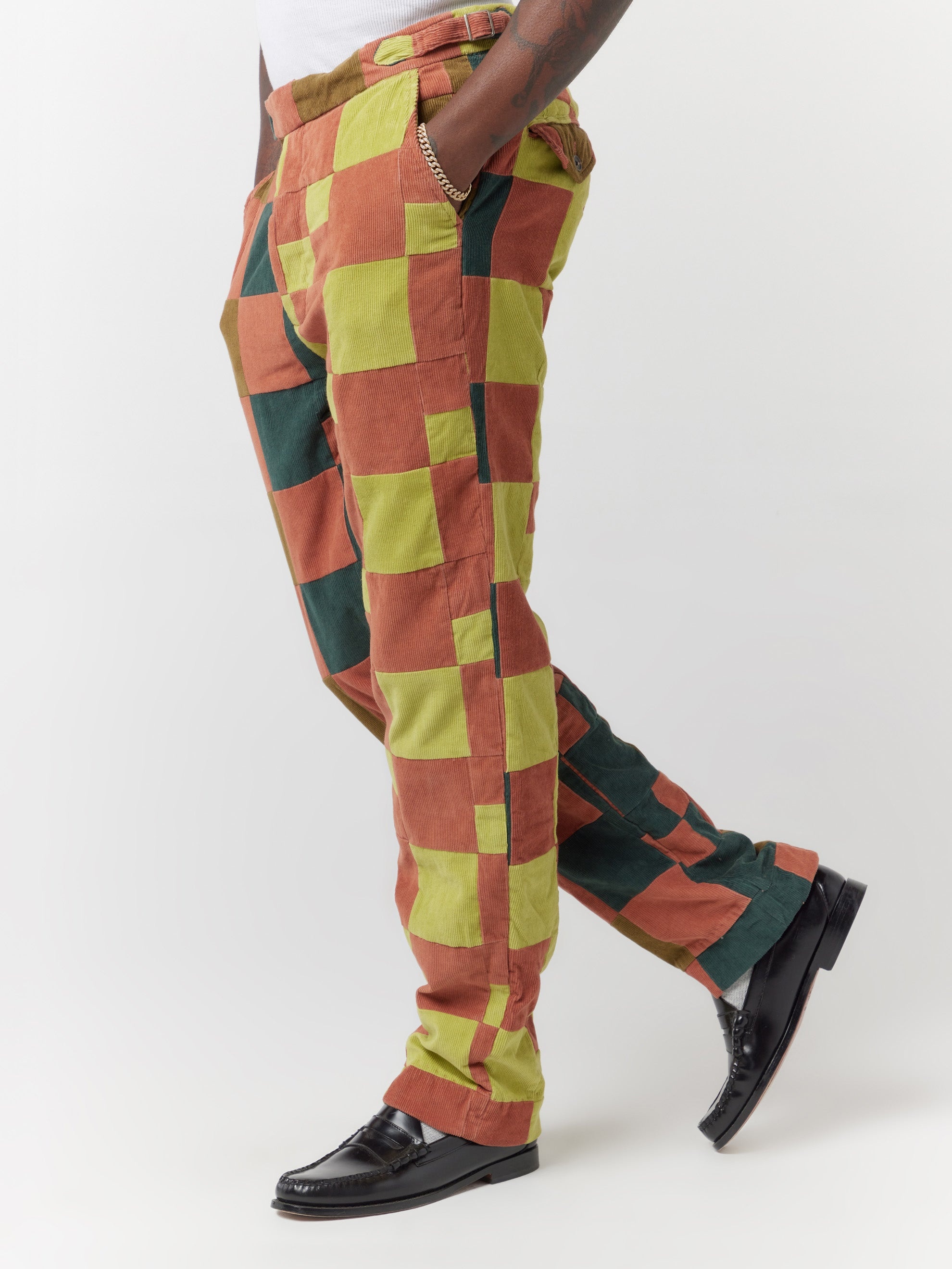 CORDUROY FOUR PATCH TROUSER - 3