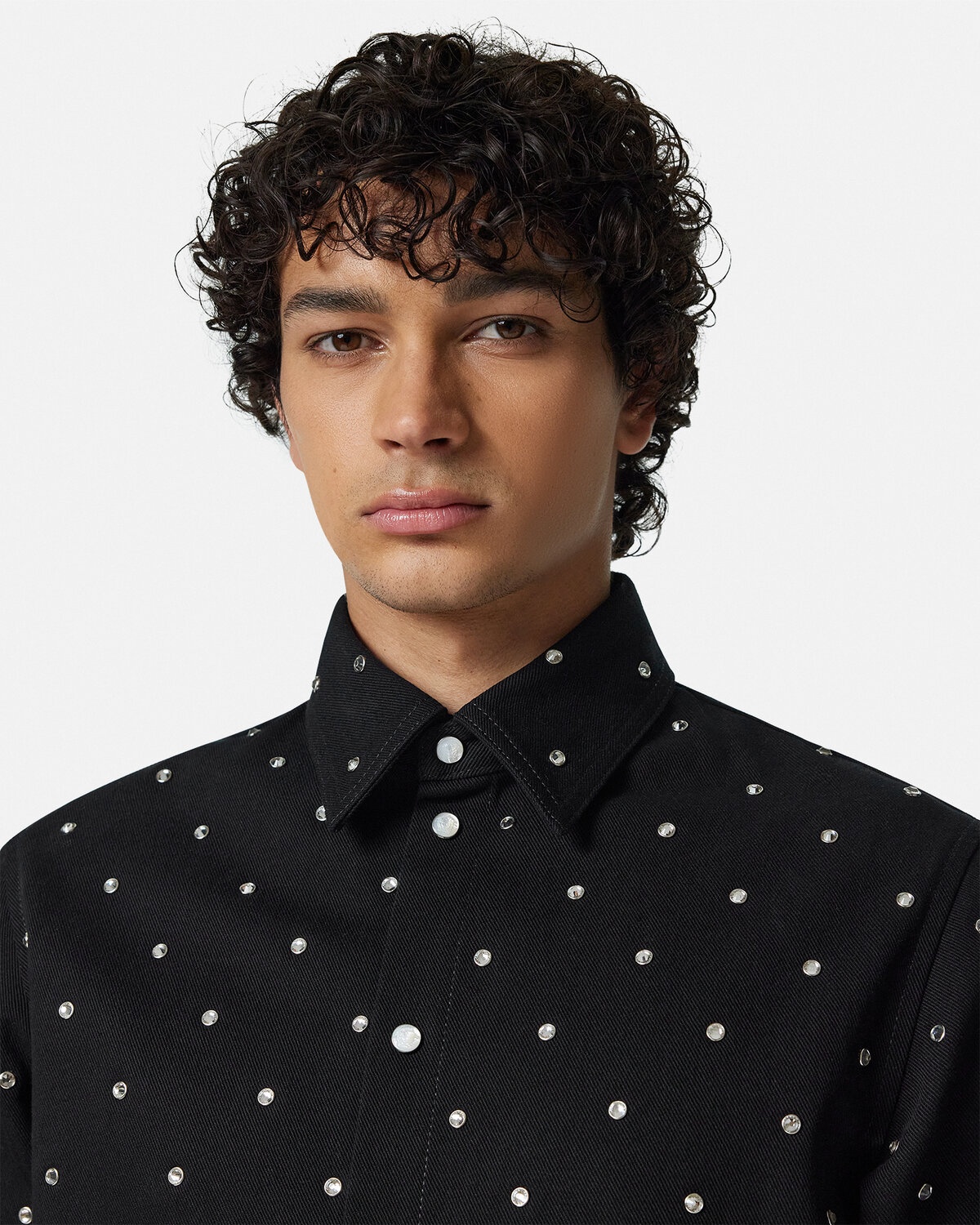 Cielo Stellato Denim Overshirt - 3