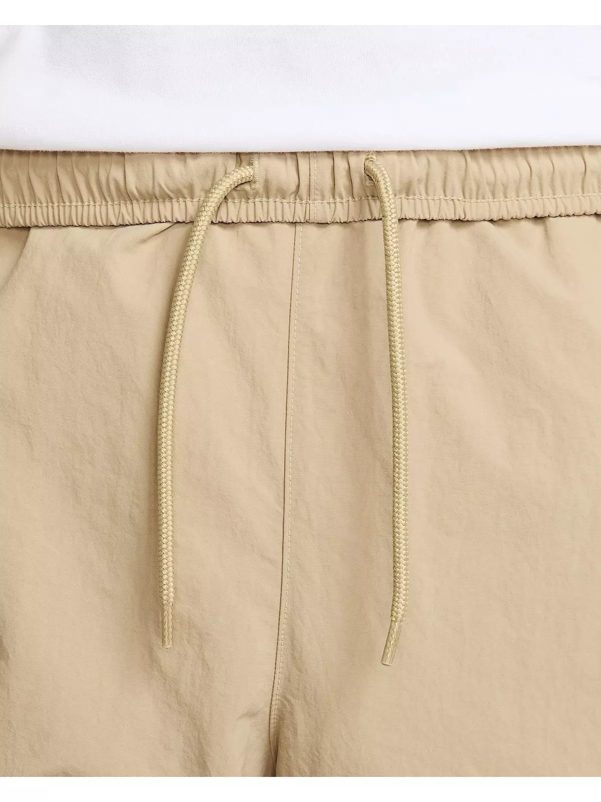 Men's Club Woven Cargo Parachute Pants -Beige - 3