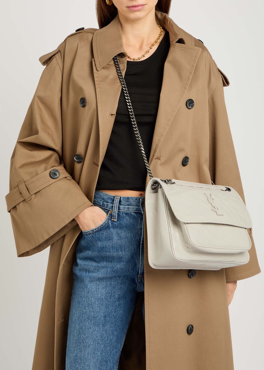 Saint Laurent Nikki Grained Leather Shoulder bag - 6