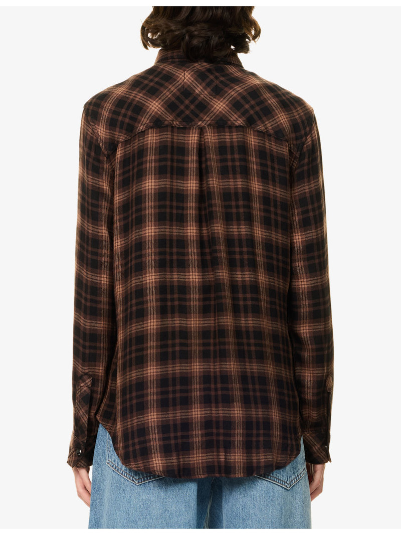 Hunter Checked Twill Shirt 4