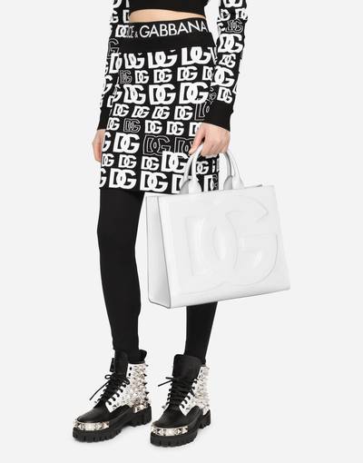 Dolce & Gabbana Medium calfskin DG Daily shopper outlook