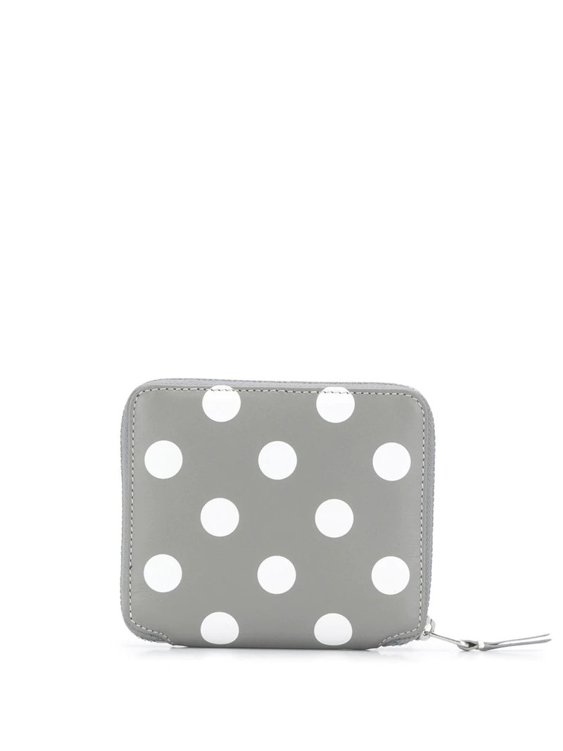 Comme Des Garçons polka-dot compact wallet outlook