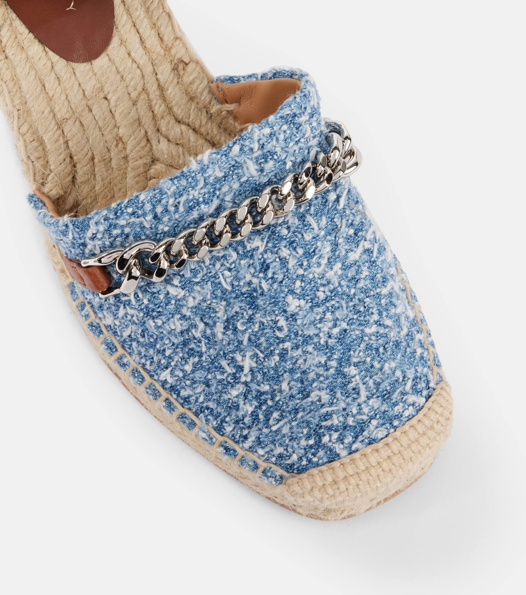 Gaia denim bouclé espadrilles - 5
