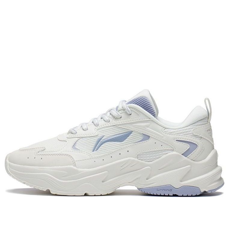 (WMNS) Li-Ning Qixing 'Creamy White Blue' ARLS024-1 - 1