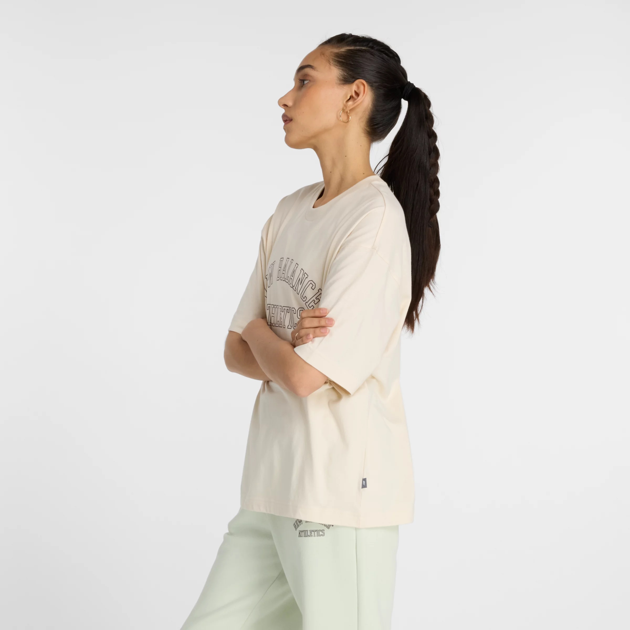 Graphic Jersey Oversized T-Shirt - 2