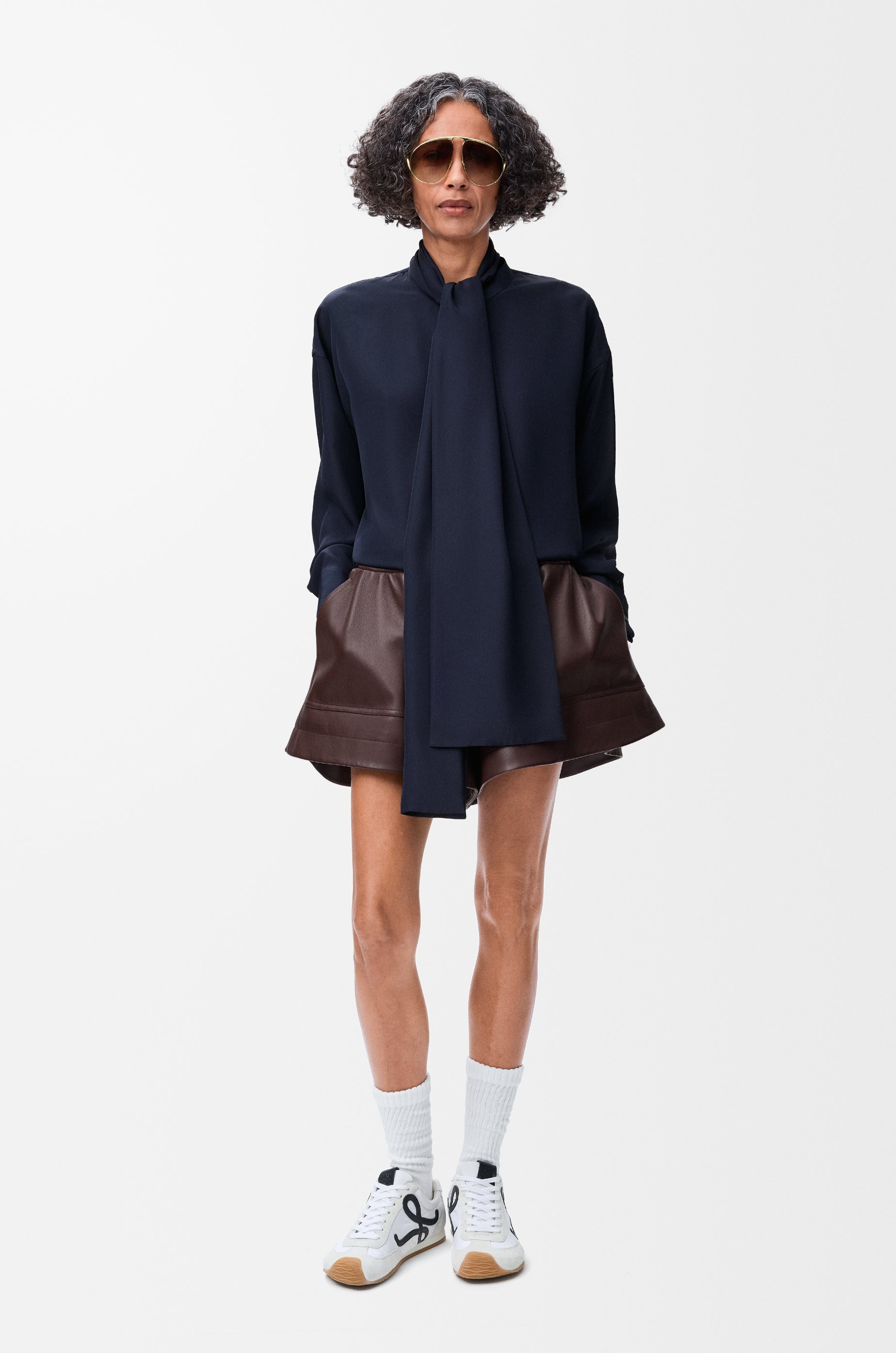 Shorts in nappa lambskin - 2