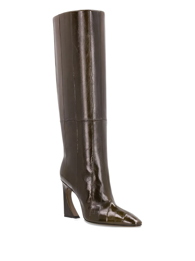 FENDI 95mm Arco leather boots outlook