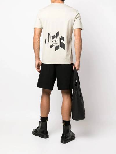 C.P. Company logo crew-neck T-shirt outlook