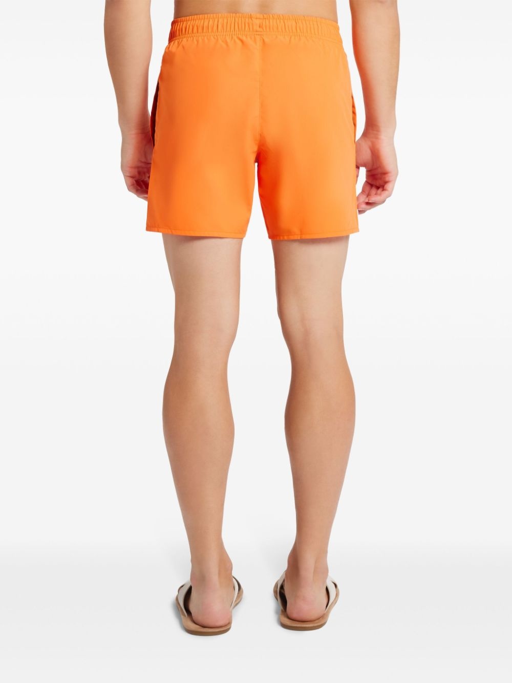 logo-patch swimming shorts - 4