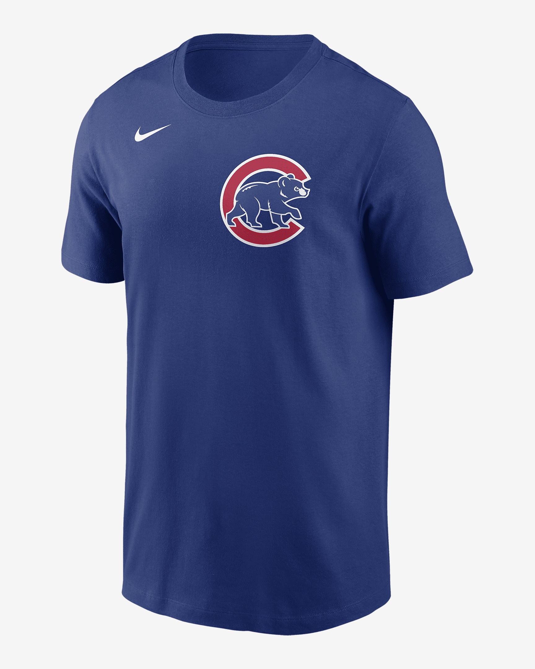 Chicago Cubs Fuse Wordmark Nike Men's MLB T-Shirt - 1