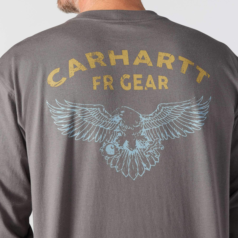 FR Force Irvine Loose LS Eagle T-Shirt 3