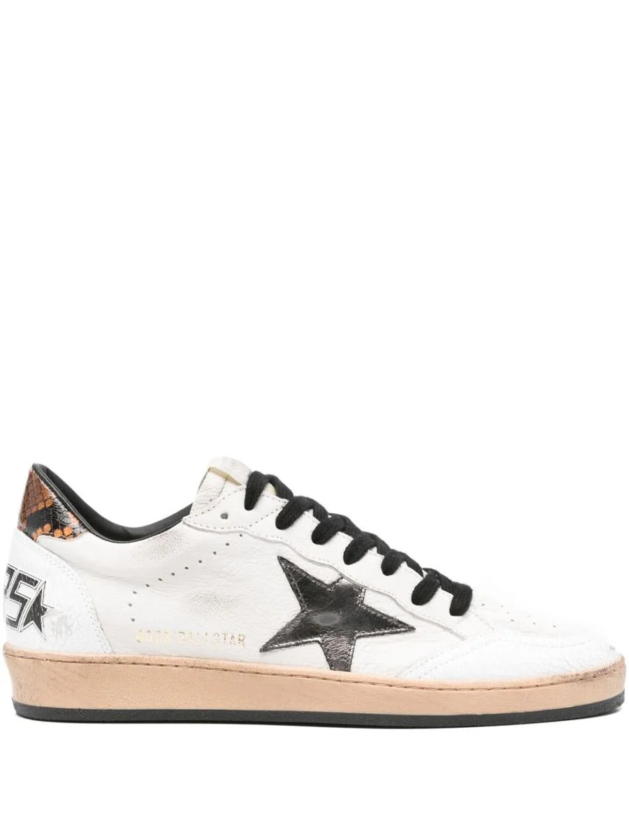 Golden Goose Ball Star Leather Sneakers - 1