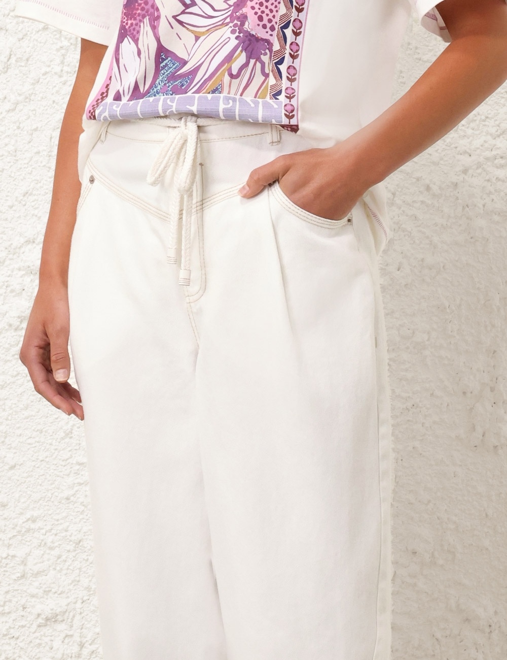 JUNIE DENIM UTILITY PANT - 5