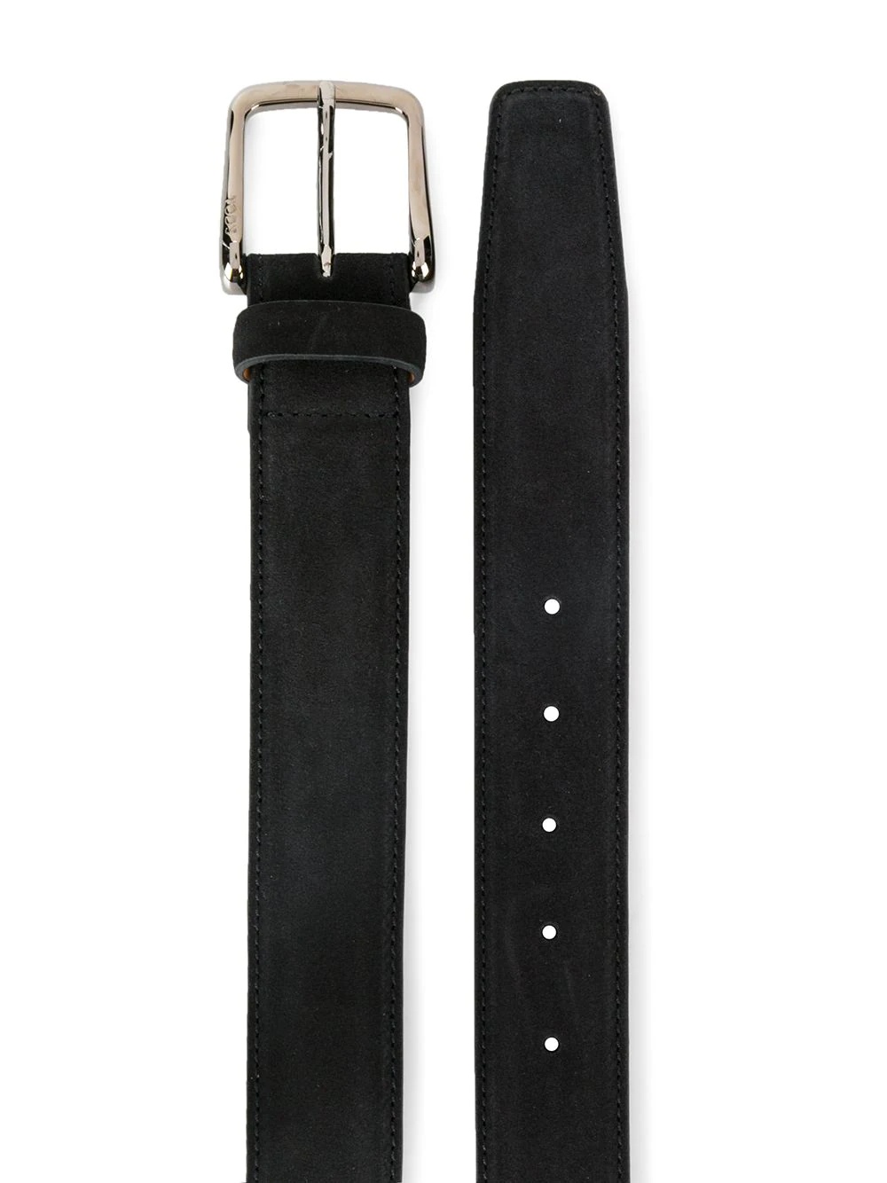 leather buckle belt - 2