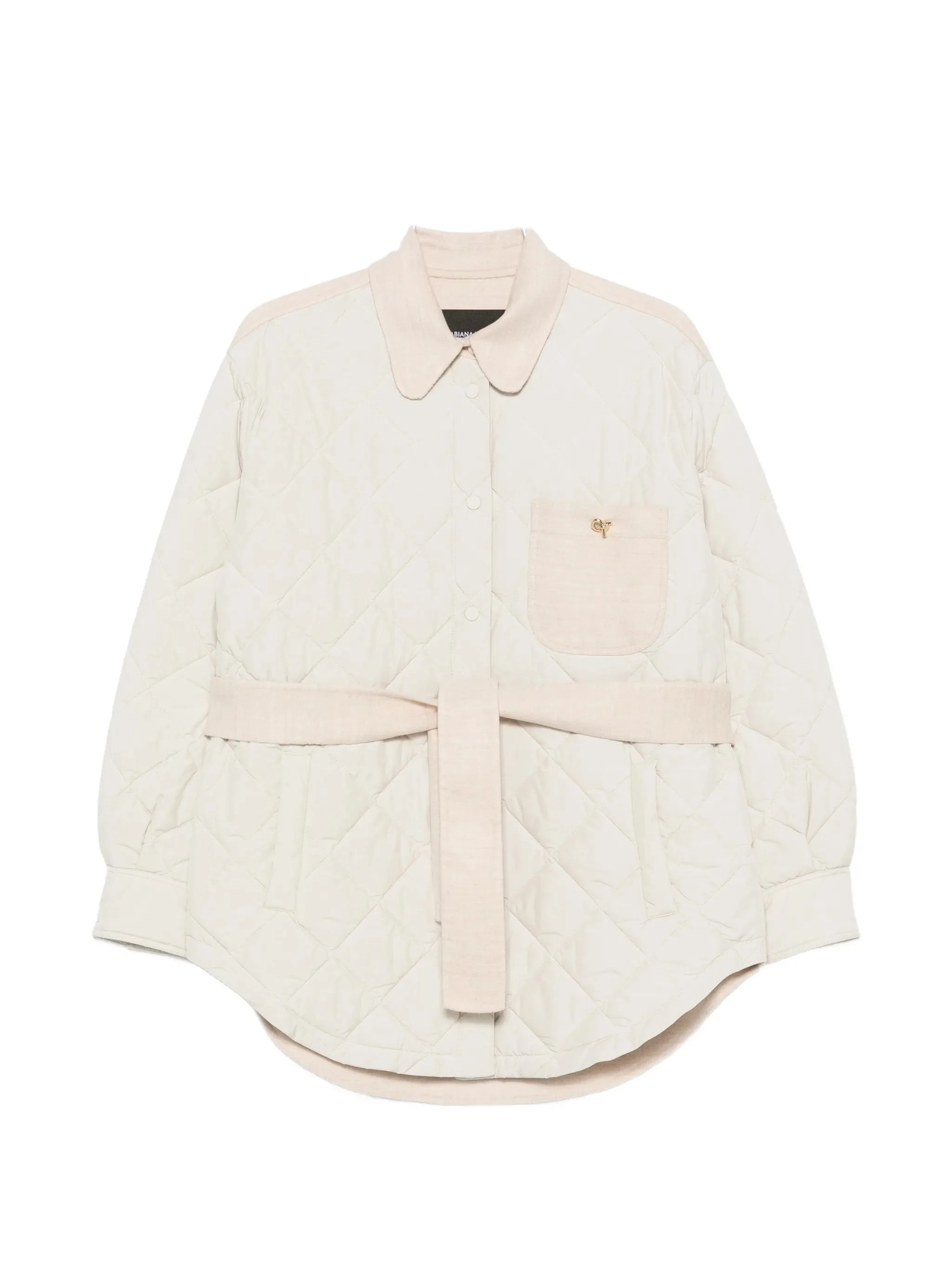 Fabiana Filippi Quilted Belted Coat - 1