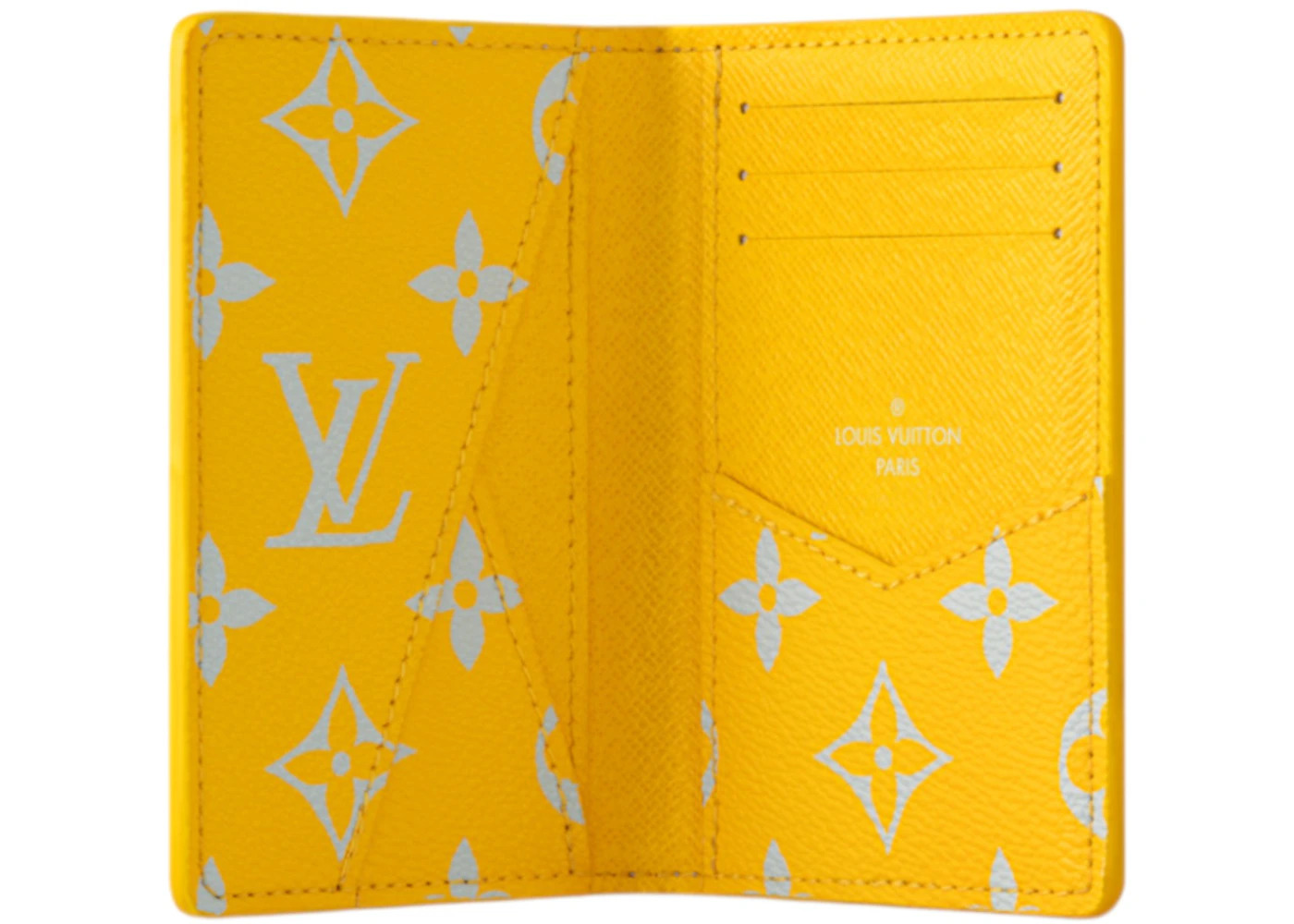 Louis Vuitton Pocket Organizer Light Grey/Yellow - 3