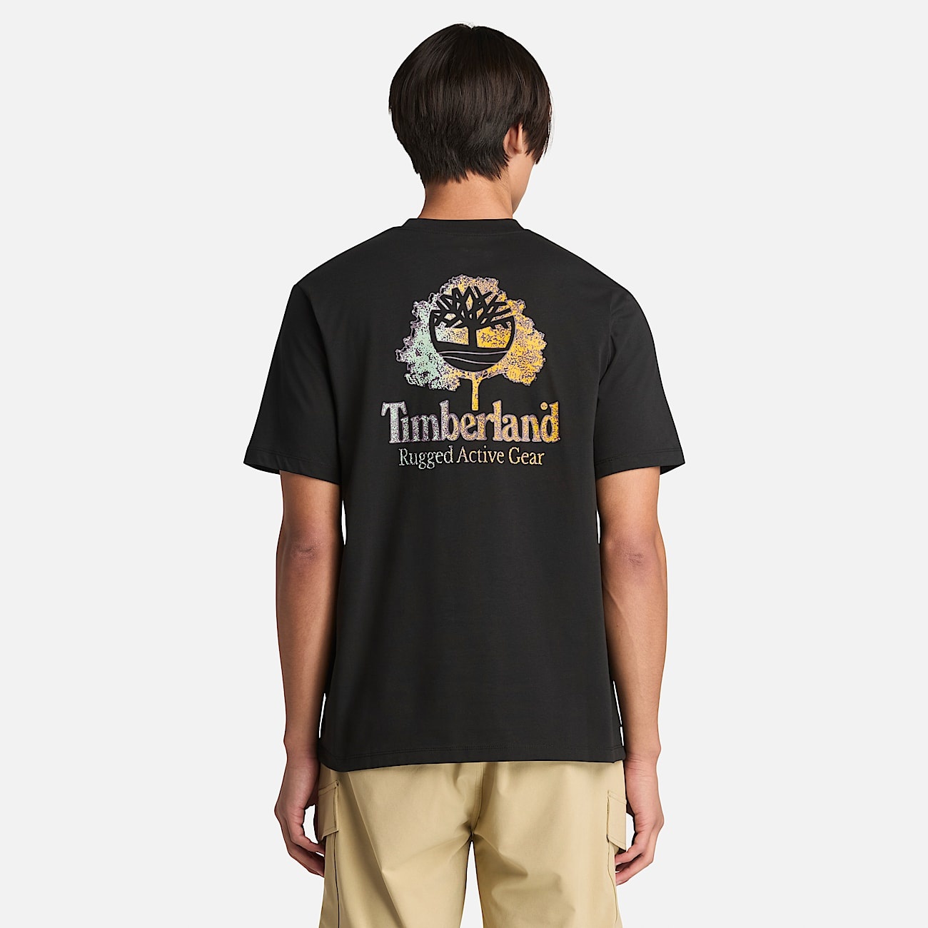 Men's Rugged Active Gear Back Graphic T-Shirt - 5