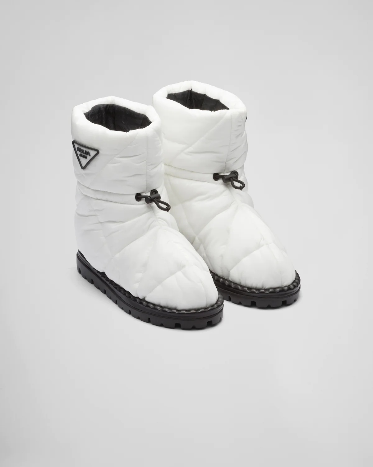 Padded nylon booties - 1