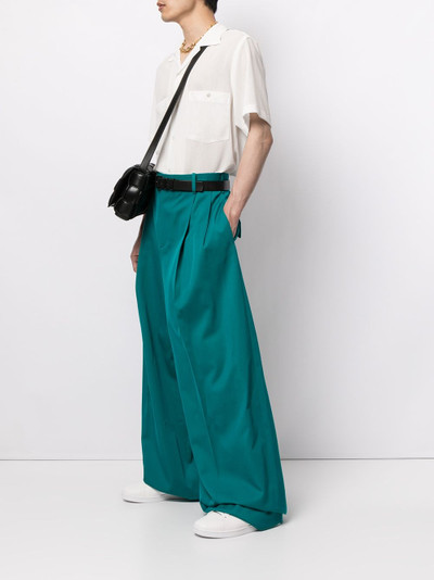 Bottega Veneta high-waisted wide-leg trousers outlook