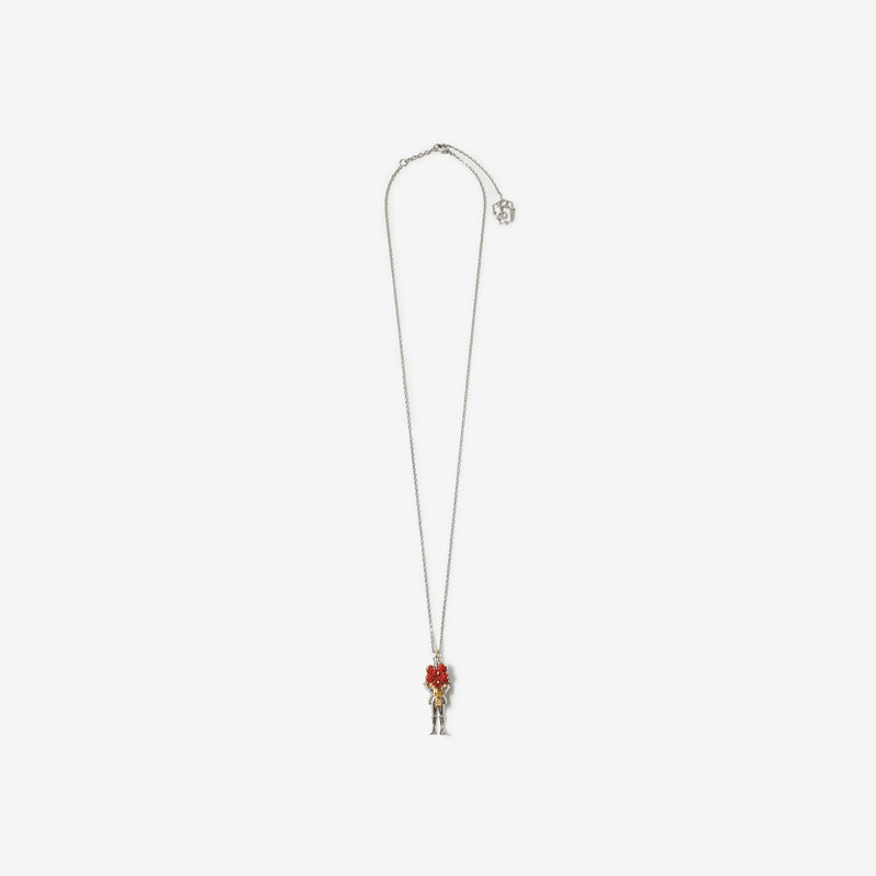 Knight Rose Charm Necklace​ 1