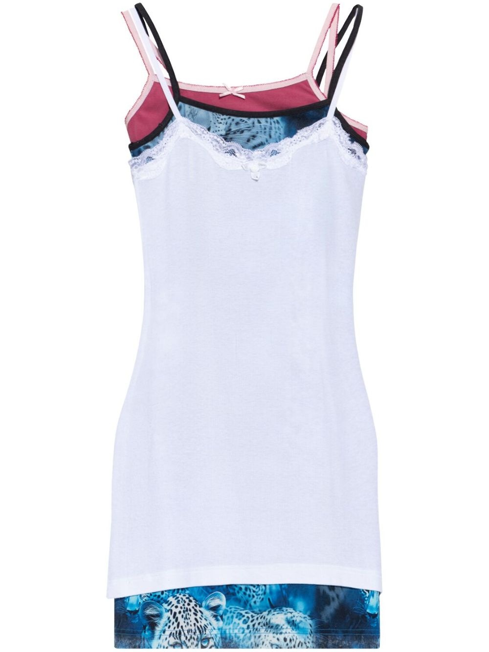 BALENCIAGA layered mini dress | farfetch | REVERSIBLE