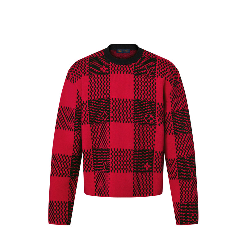 Damier Wool Crewneck 1