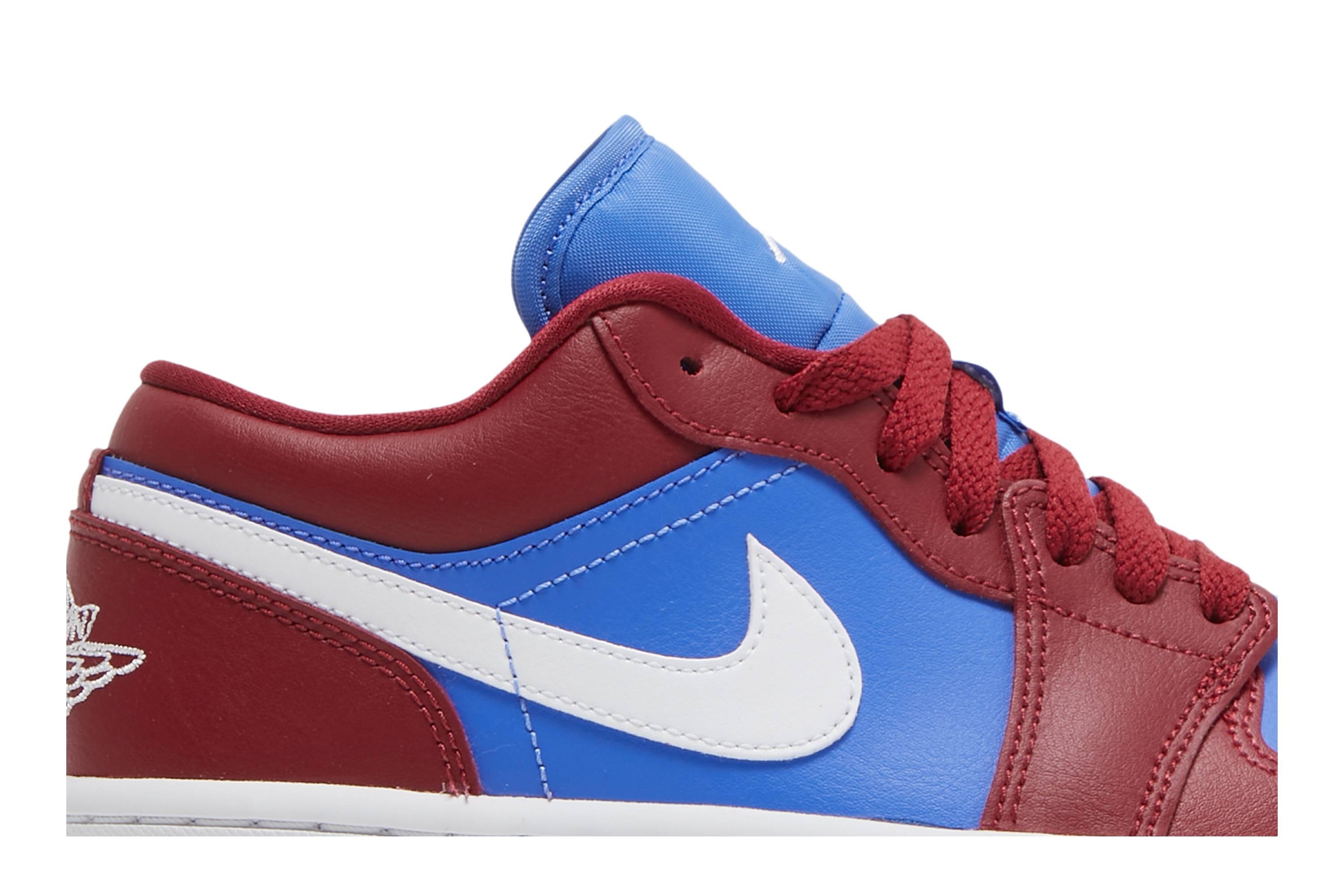 Wmns Air Jordan 1 Low 'Deep Red Blue' - 2