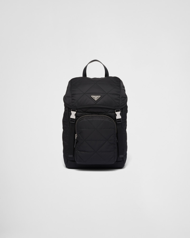 Re-Nylon backpack with topstitching 1