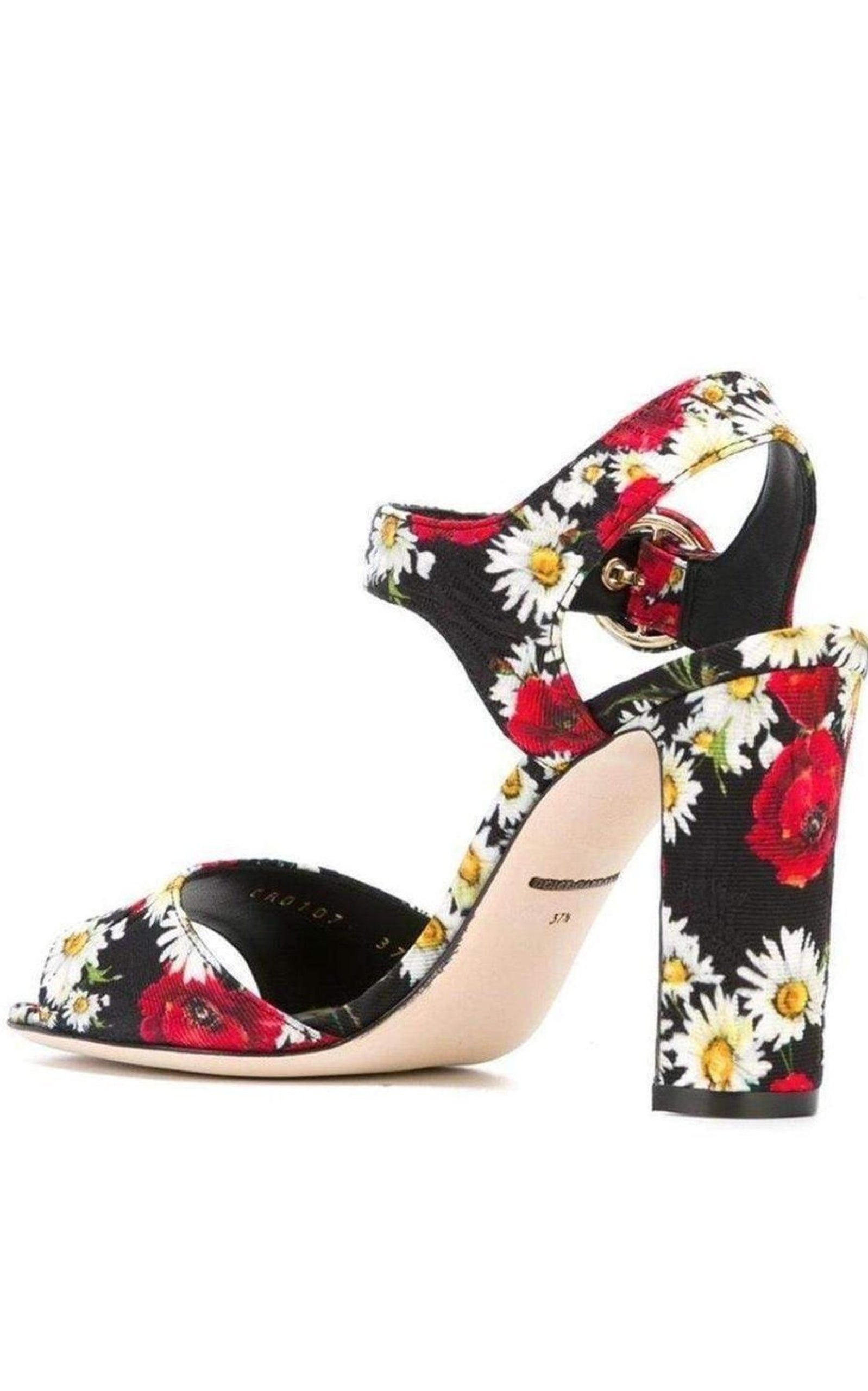 Daisy and Poppy Print Sandals - 3