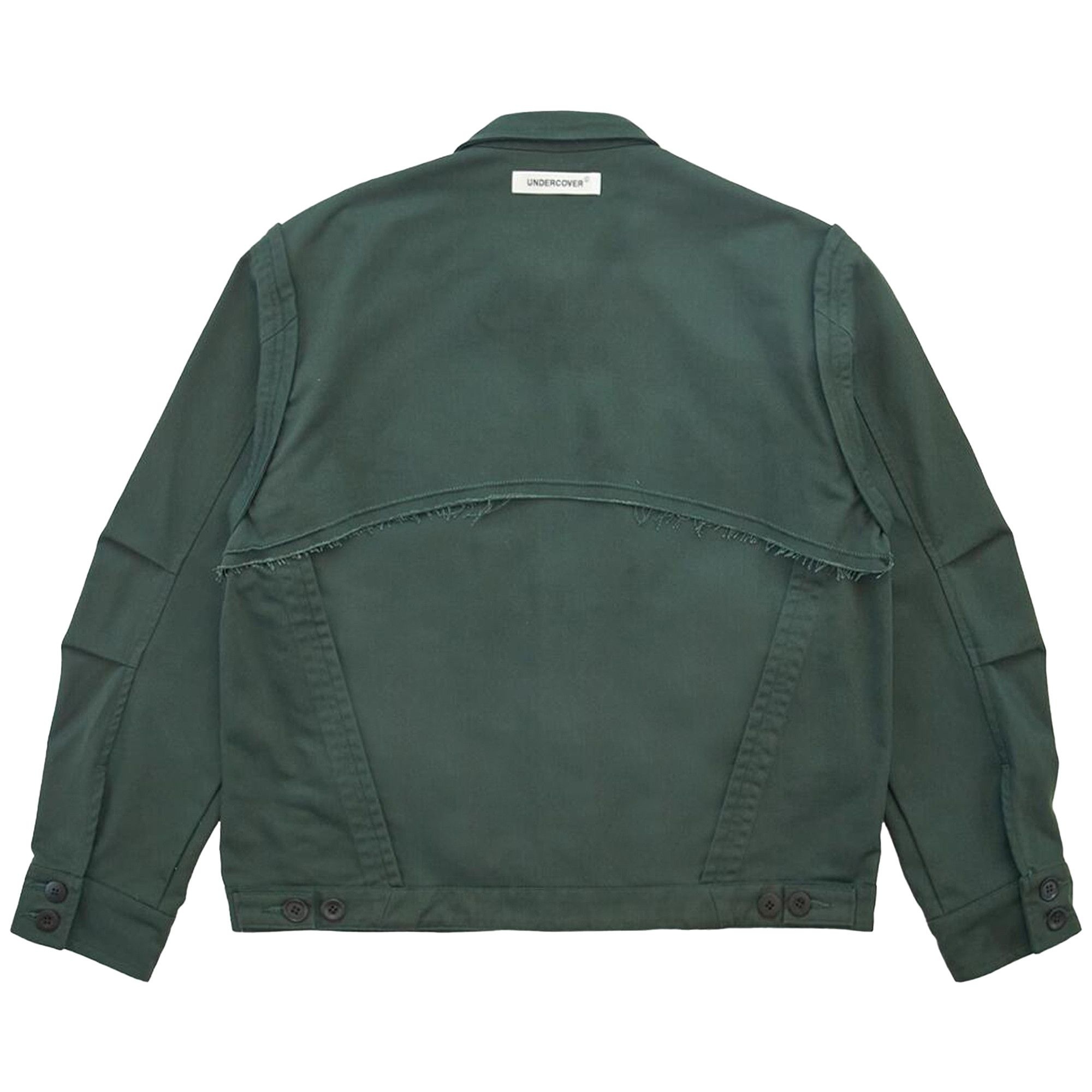 Undercover Inside-Out Bomber Jacket 'Green' - 2