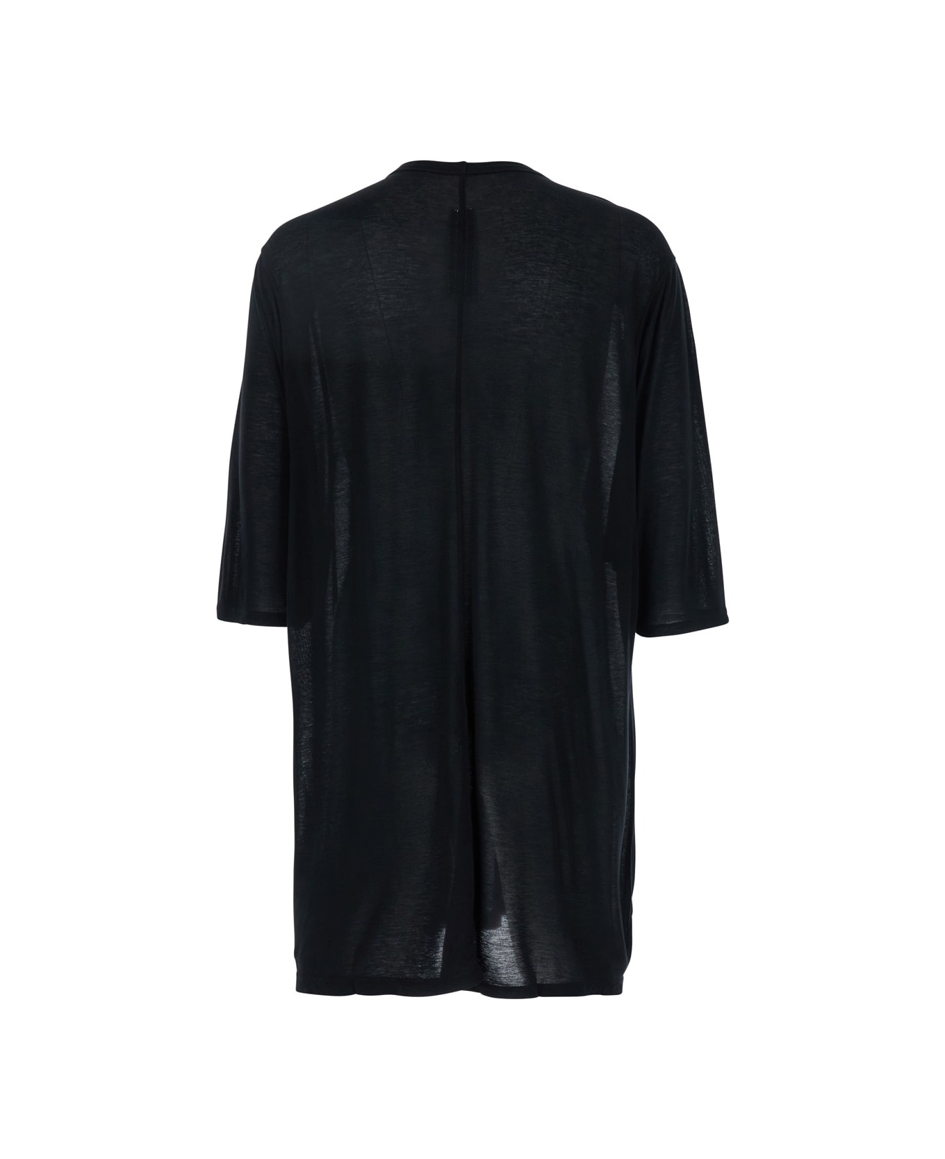 'jumbo' Black Round Neck T-shirt In Cotton Man - 2