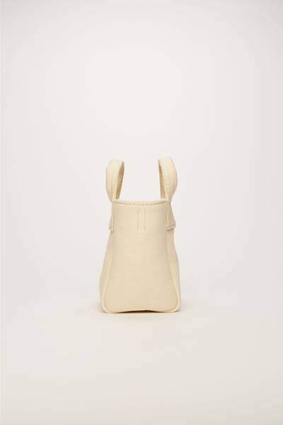 Acne Studios Small canvas shopper beige outlook