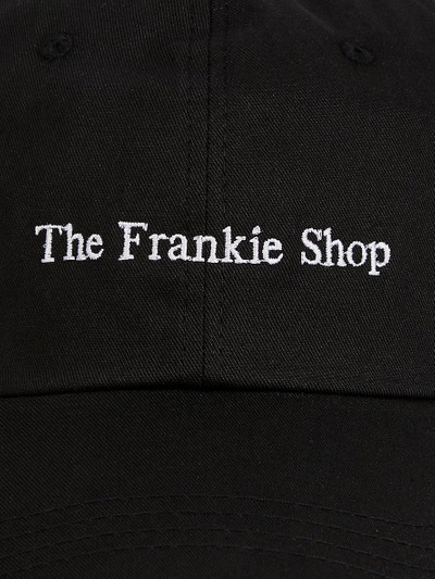 The Frankie Shop Logo-embroidered cotton-twill baseball cap outlook