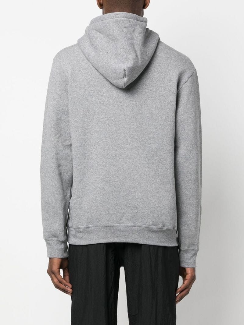 P-6 Logo Uprisal Printed Mélange Fleece-Back Jersey Hoodie - 6
