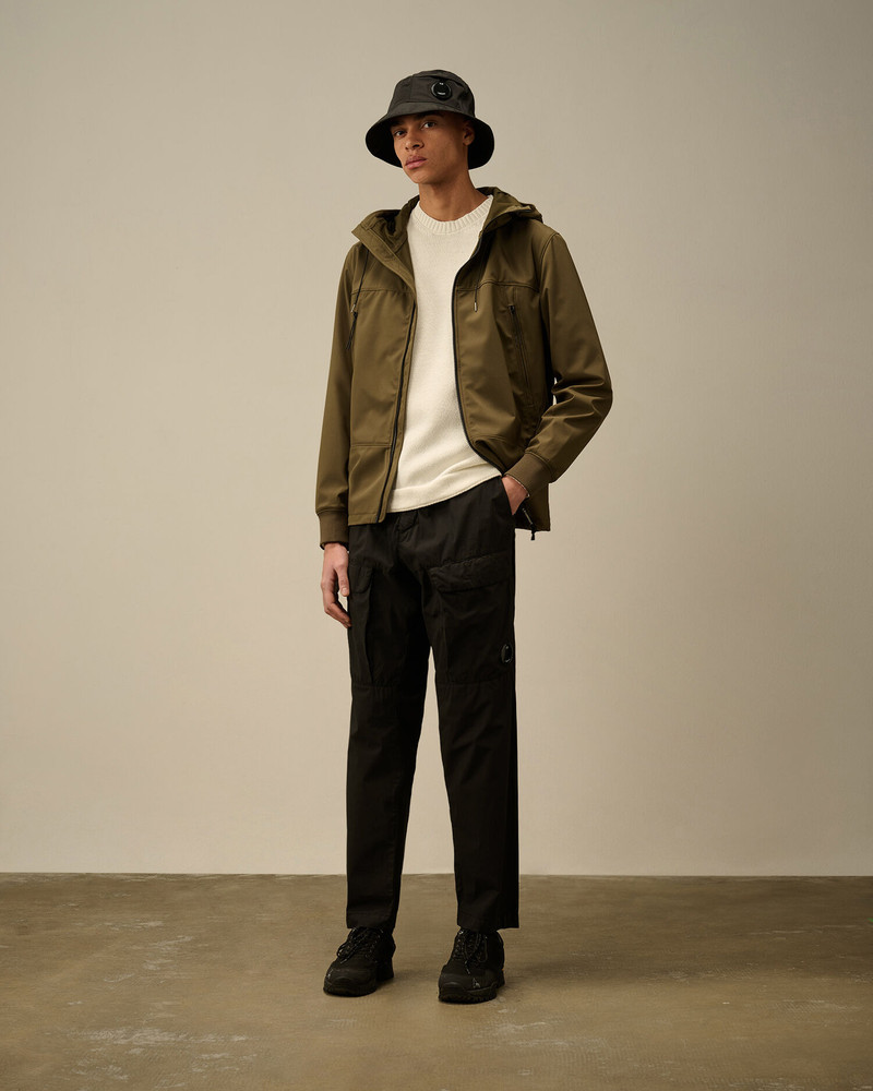 C.P. Company Compact Cotton Crewneck Lens Knit outlook