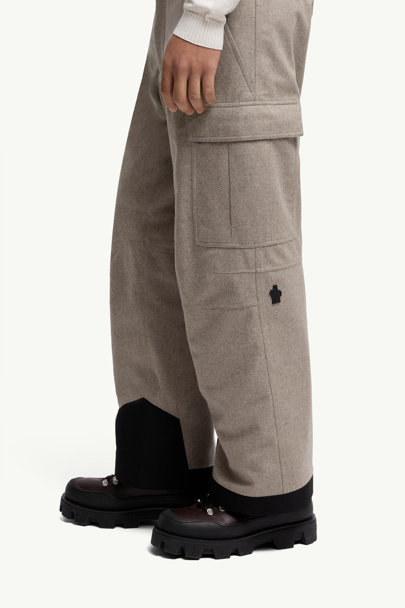 Padded Technical Wool Ski Pants 3