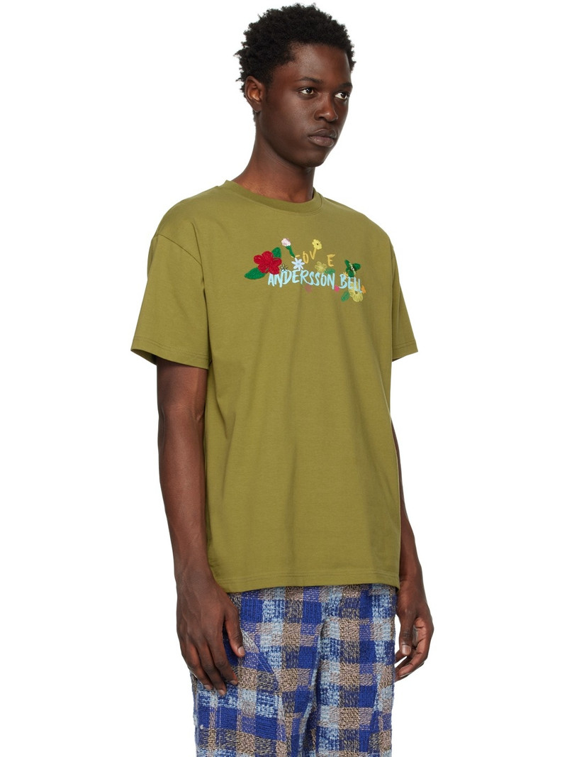 SSENSE Exclusive Khaki T-Shirt 2