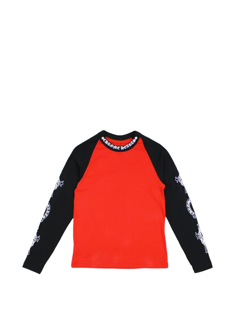 logo-print raglan-sleeve T-shirt - 1