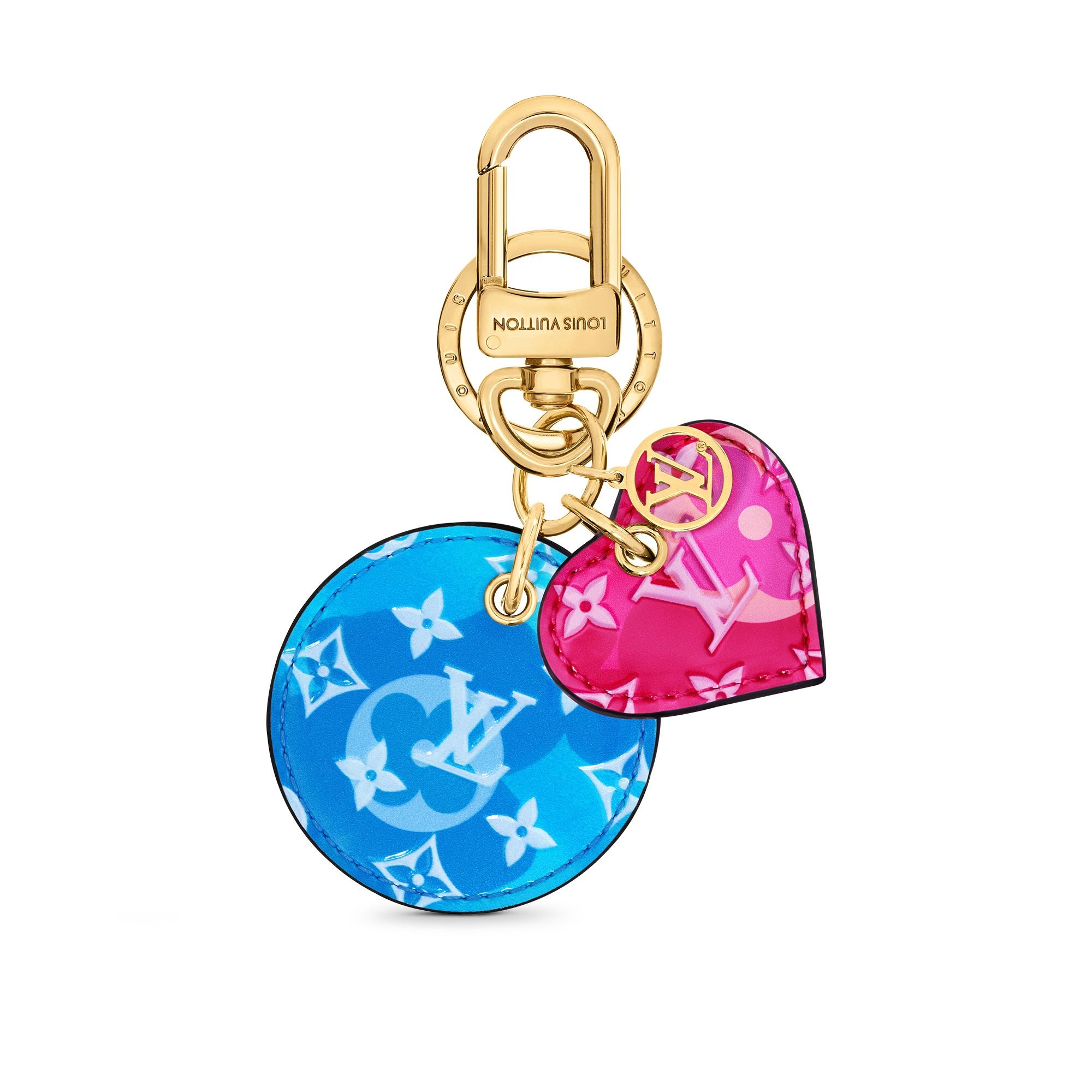Valentine's Heart Bag Charm and Key Holder - 1