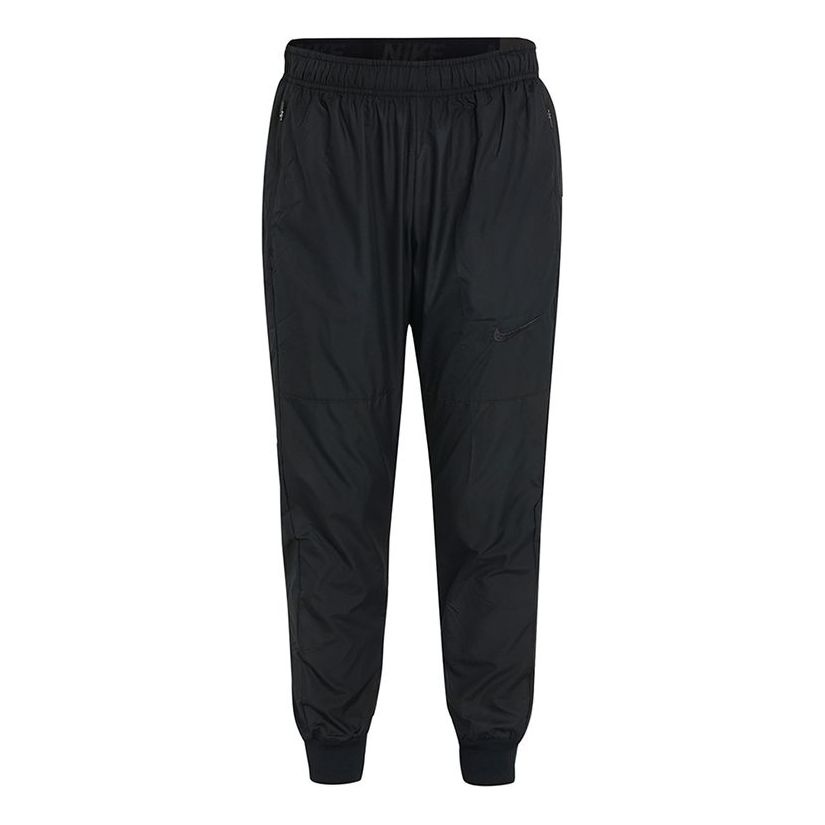 Nike Insulated Casual Sports Training Running Bundle Feet Long Pants Black CU6735-010 - 1