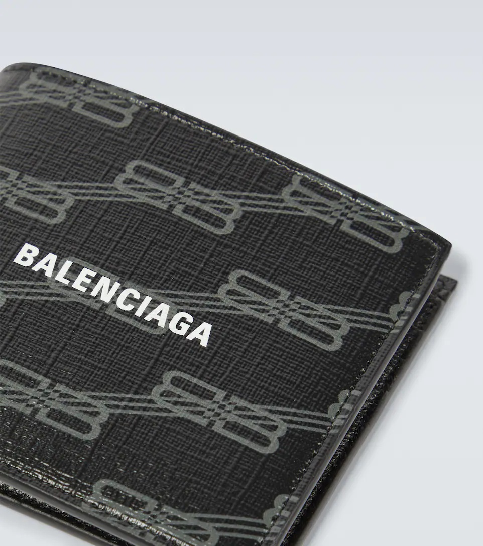 BB leather wallet - 4