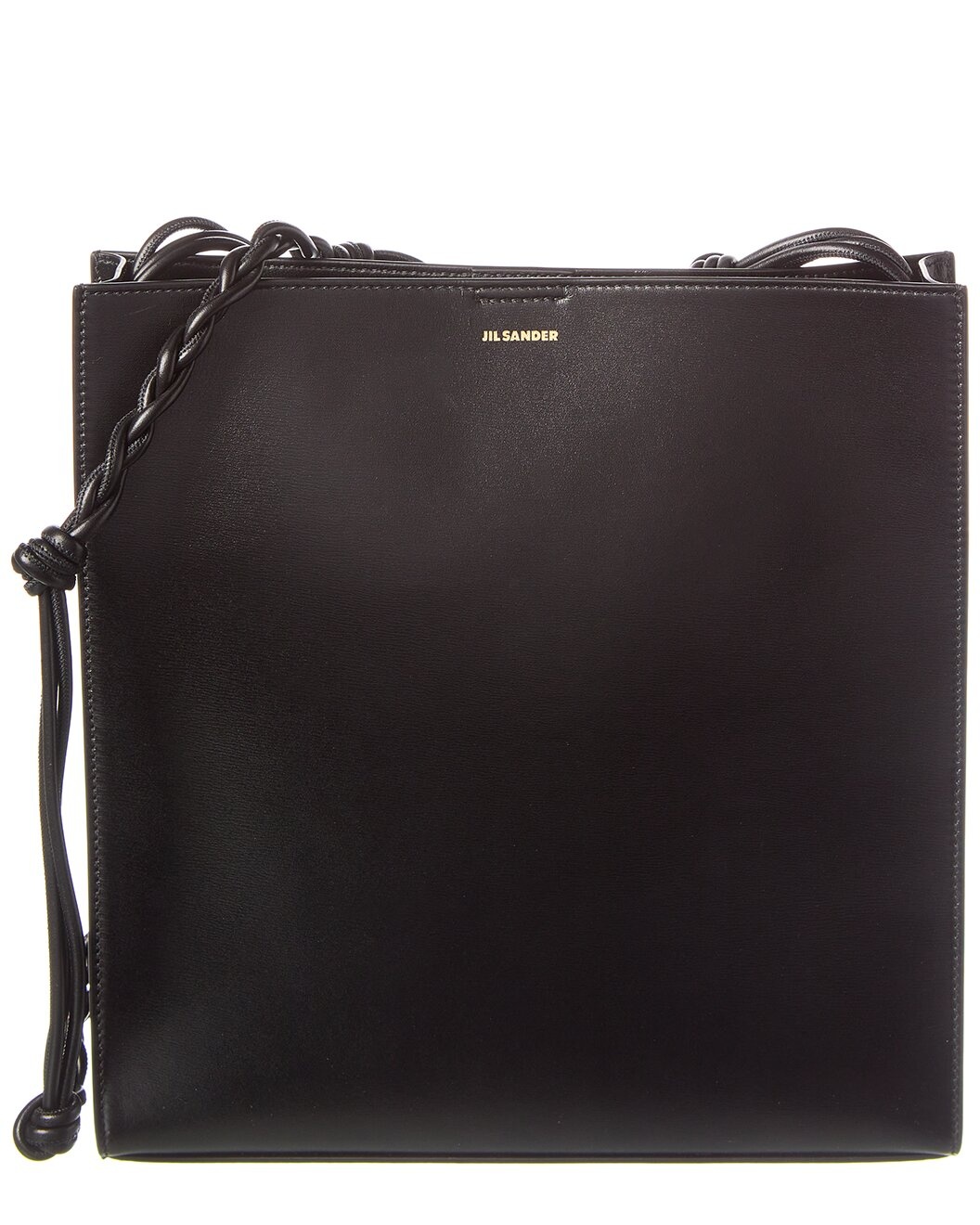 Jil Sander Logo Leather Shoulder Bag - 1