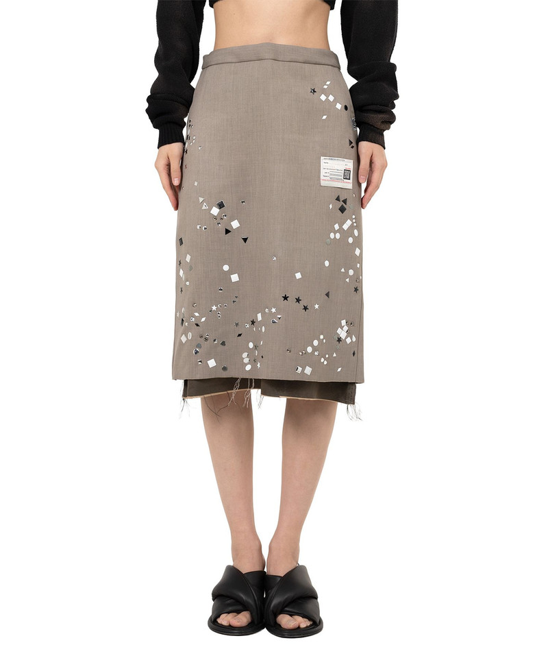 Maison MIHARAYASUHIRO Embellished Skirt outlook
