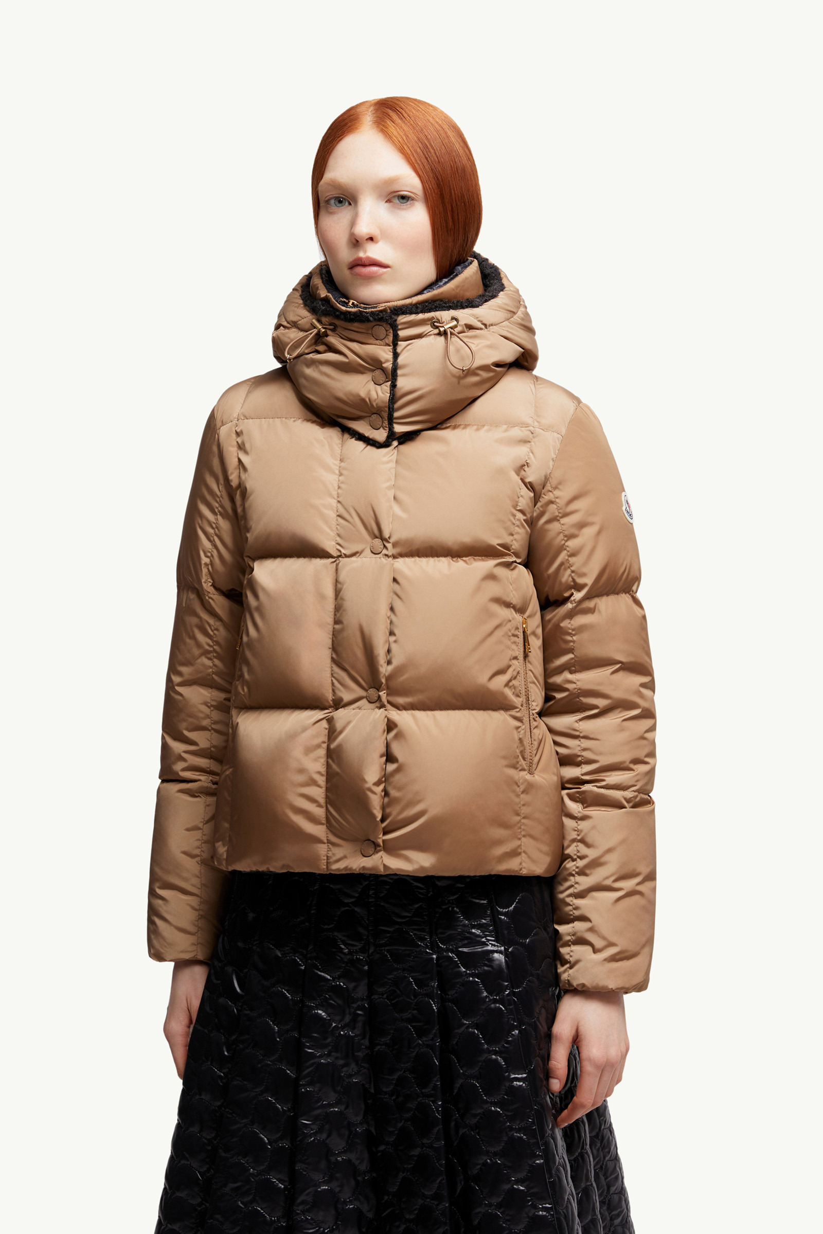 Castelnou Square-Quilted Hooded Short Down Jacket - 3