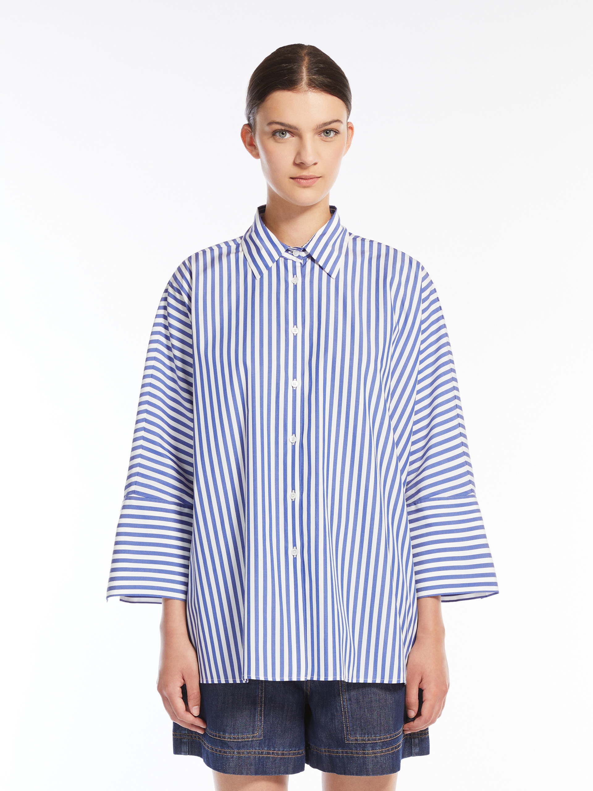 HUDSON Cotton poplin shirt - 3