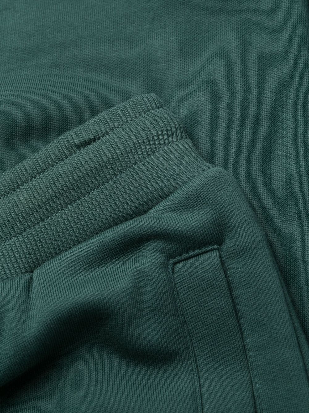 logo-patch cotton track pants - 7