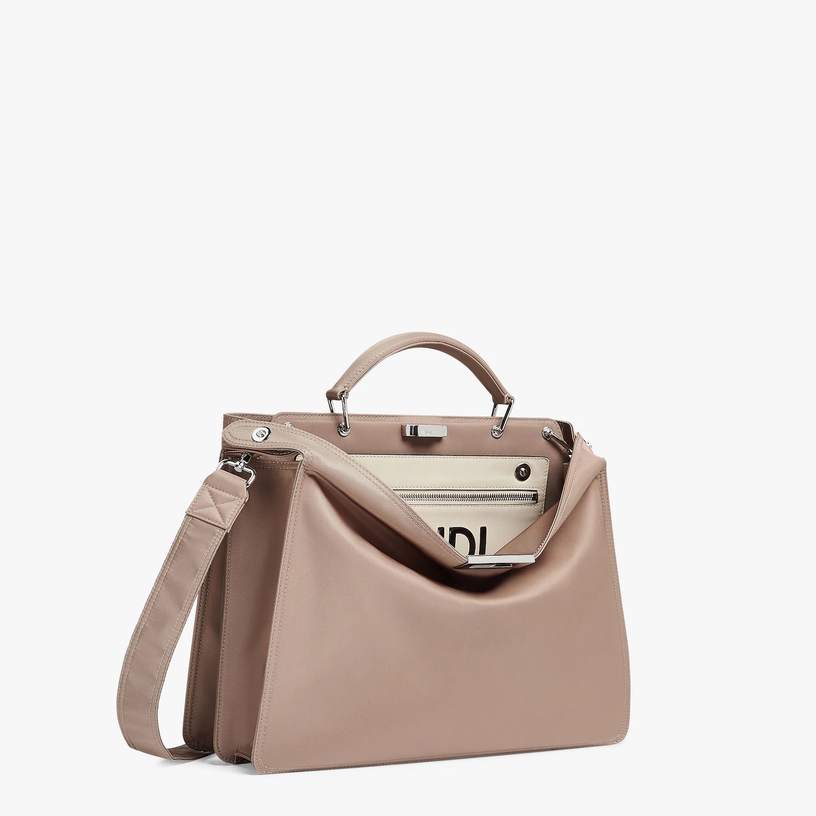 Beige nylon bag - 3